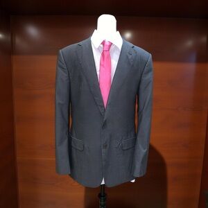 Armani Colllezioni Vintage Gray Virgin Wool Jacket 40R